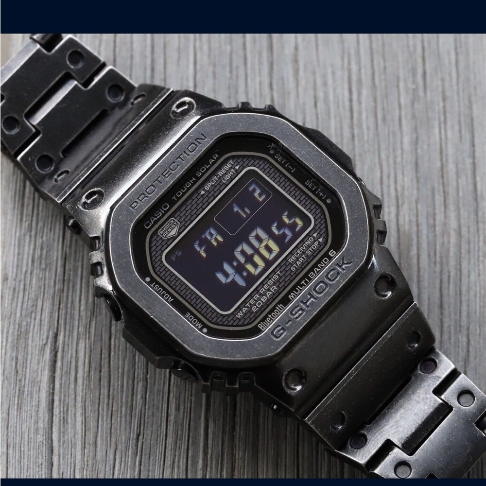 G-Shock GMW-B5000v Vintage Treatment Full Metal Solar powered Watch